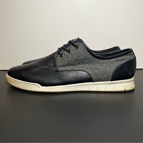 Mens MOUNTAIN CREEK Navy Blue Oxford Style Casual Sneakers / Size 11 M - Picture 4 of 10